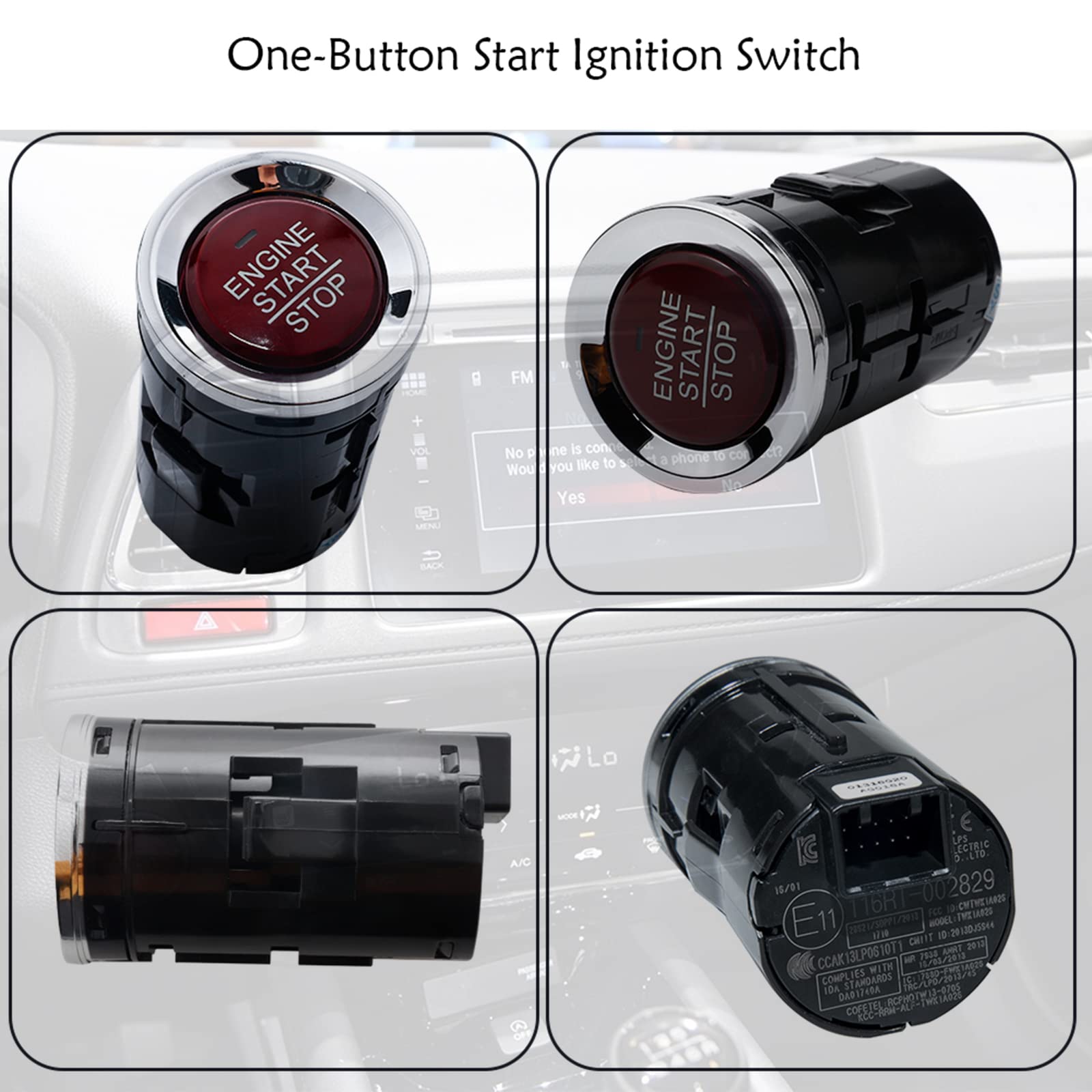hoge2501　2個セット Amazon.com: MANATEE 35881-T5H-H41 Ignition Starter Switch for